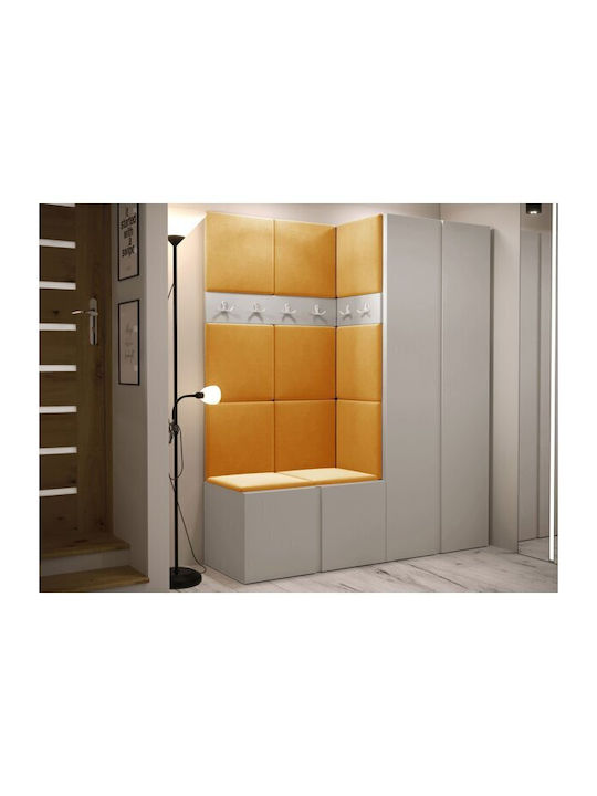 Hartford 266 Eingangsmöbel mit Spiegel Cashmere 158x46x186cm