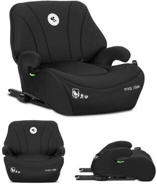 Lorelli Pyxis Baby Car Seat Booster i-Size with Isofix Black 22-36 kg