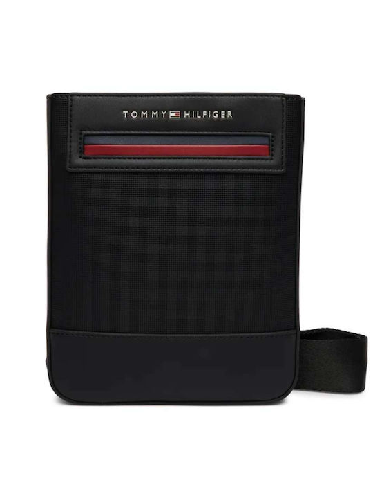 Tommy Men's Black Sling Bag