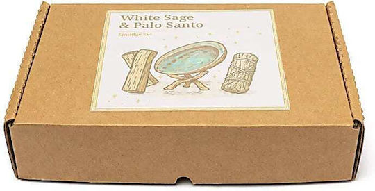 Smudge Kit Geschenkbox Palo Santo Φασκόμηλο Κοχύλι & Cobra Elektrische Gitarren Reinigungsset