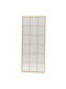 Hanah Home Floor Mirror with Gold Metal Frame 180x80cm