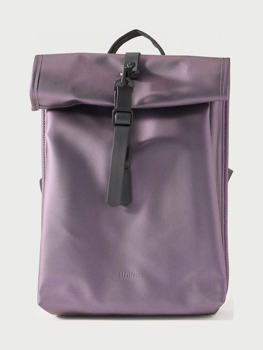 Rains Rolltop Rucksack Purple