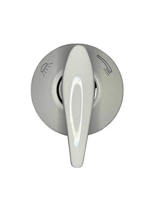 Grohe Built-in Faucet Mixer for Shower 2 Exits White