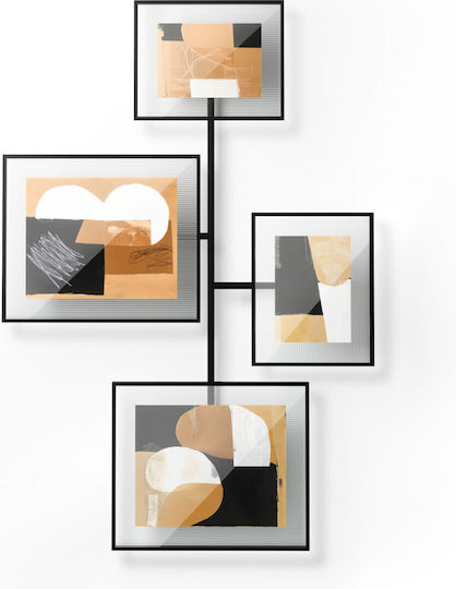 Umbra Wall Frame Metallic 57cmx99cm with Black Frame