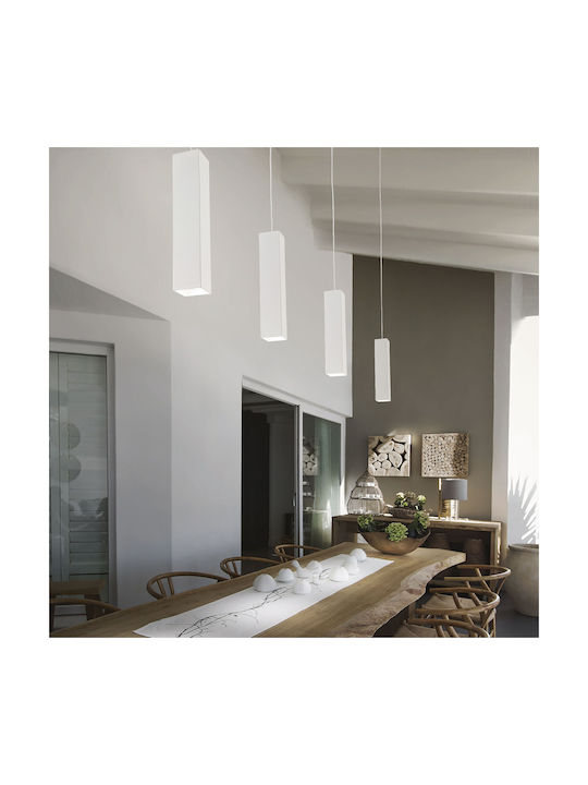 Ideal Lux Look Sp1 Square Pendant Light