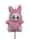 Osterkerze Rund 15cm Rosa
