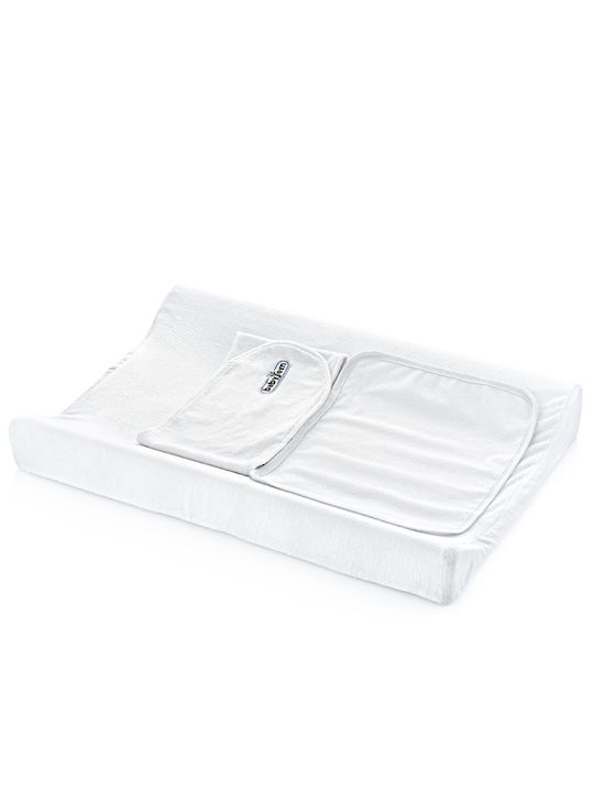 Baby Jem Mattress made of Fabric White 50x70cm