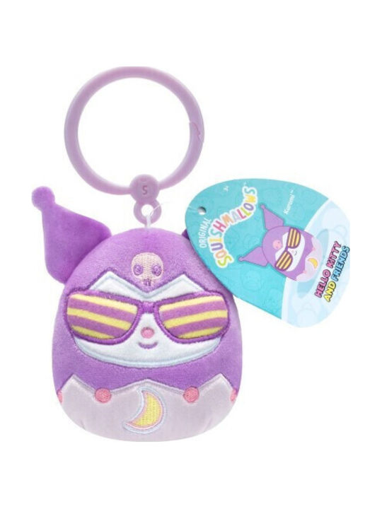 Jazwares Squishmallows Sanrio Hello Kitty Friends Plush Keychain Kawaii Tokyo 5 Designs 9cm Kuromi Limited Edition 1 Jwsq1343