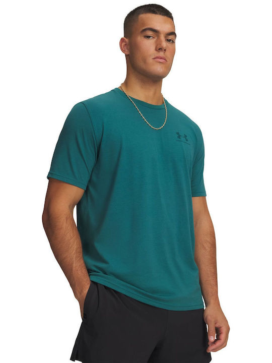 Under Armour M Sportstyle T-shirt Πράσινο