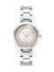 Vogue Women's Watch with Silver Metal Bracelet