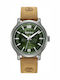 Timberland Ανδρικό Ρολόι 43mm Μπαταρίας με Καφέ Δερμάτινο Λουράκι