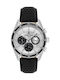 Daniel Klein Herrenuhr 43.5mm Batterie mit Schwarz Lederarmband