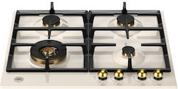 Bertazzoni P60 4L HER AG Υγραερίου Μπεζ