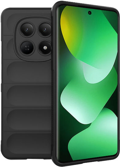 Magic Shield Umschlag Rückseite Silikon Schwarz Redmi Note 15