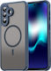 Techsuit Umschlag Rückseite Kunststoff Marineblau (Samsung Galaxy A37 5G)