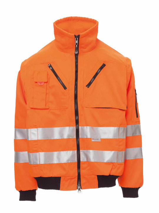 Payper Fluo Work Jacket Orange