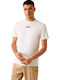 Herrenblusen T-Shirt Weiß