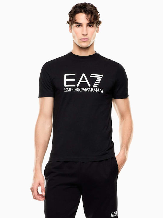Emporio Armani T-shirt Λευκο-μαυρο