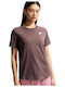 Essentials Γυναικείο Crop T-shirt Καφέ