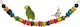 Γέφυρα Παιχνίδι Παπαγάλους Birds Kingdom "brooklyn Blocks" 80εκ Bke3181