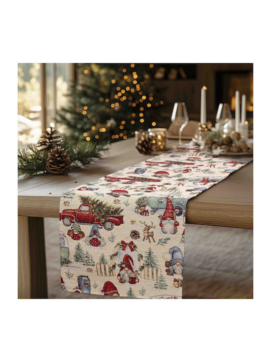 Beauty Home Dwarves Christmas Tablecloth Runner Dwarves 32x150cm