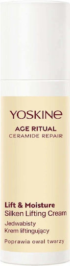 Yoskine Age Ritual Silky Lifting Cream Face with Ceramide-peptide complex, Natural Lift Complex 50ml