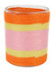 Atmosphera Candle Holder Glass in Pink Color 10x10x12.5cm 1pcs