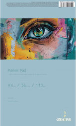 Μπλοκ Acrylic Marker Creative A4 36φυλ 110gr Μπλοκ Acrylic Marker Creative A4 36φυλ 110gr