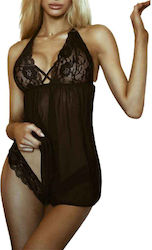 Anastasia Damen-Slips Mit Spitze Schwarz