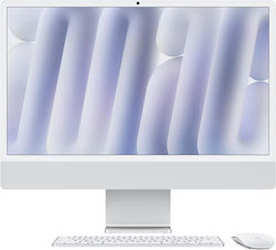 Apple IMac 24" 2024 (M4-10 nuclee/16GB/256GB/10-Core GPU) Argint Română Apple IMac 24" 2024 (M4-10 nuclee/16GB/256GB/10-Core GPU) Argint Română