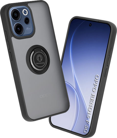 Techsuit Glinth Oppo Reno15 F Reno15 Fs 5G Schwarze Handyhülle