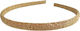 Children's Hair Headband Gold Glitter Gold Thread