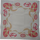 Osterdeko Tischläufer Stempelt 100x100cm Etemin Knossos Sonnenstrahl Beige Gold Pero 04-28