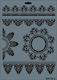 Rich Stencil Lace 25x35cm 924