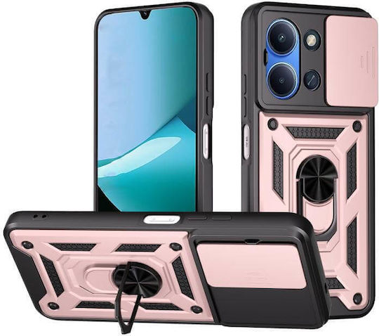 Sliding Camera Back Cover Rose Gold (Xiaomi Redmi 15C, Poco C85)