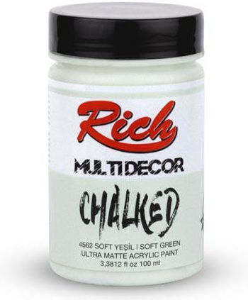 Rich Vopsea cu Creta Soft Green 100ml RICP3632