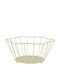 Butlers Coș de Depozitare Galben 30x30cm 1buc