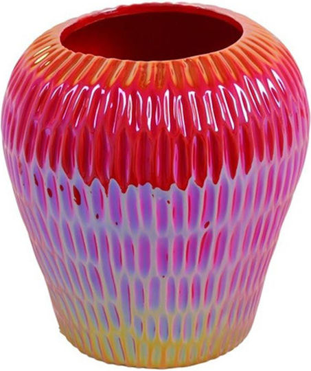 Vază Ceramică Căpșună Neon 17,2x18
