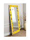 Decorative Wall Mirror Happy Friends Yellow 150x60 Cm