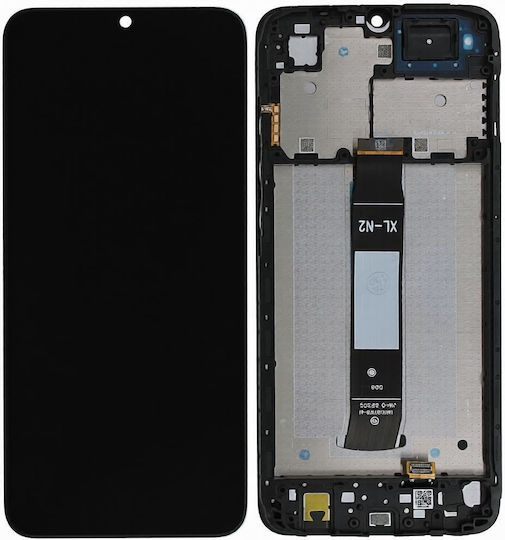 Screen Xiaomi Redmi with Touch Mechanism and Frame for Xiaomi Redmi A1, Xiaomi Redmi A1+ (Black)