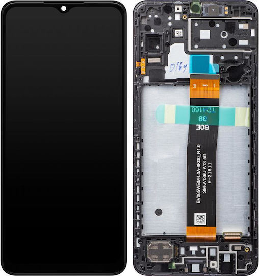 Екран Samsung със Сензорен Механизъм и Рамка за Samsung Galaxy A13 5G (Черен)