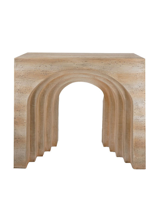 Arched Конзолна маса Дървена Бежов Д82xШ36xВ76cm