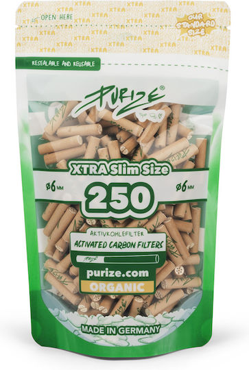 Purize Filtertips Biologisch abbaubar 6mm 250x1Stk