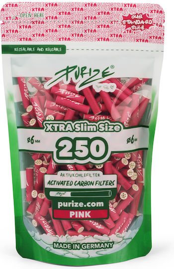 Purize Slim Ενεργού Άνθρακα 250 Φιλτράκια