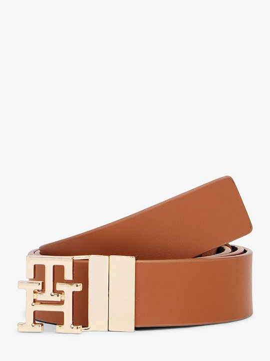 Tommy Hilfiger Reversible Δερμάτινη Γυναικεία Ζώνη Ταμπά