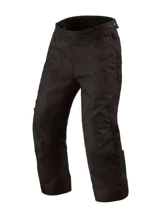 Rev'IT AXIS 3 H2O Men's 4 Season Motorcycle Waterproof Pants Black