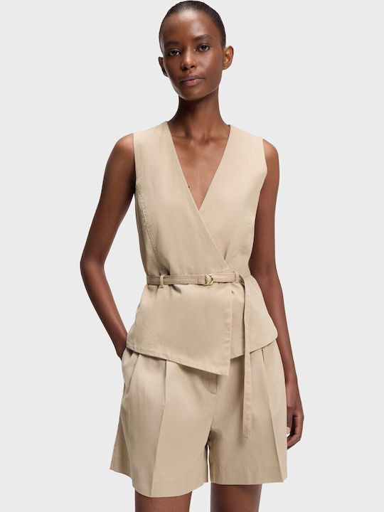 Hugo Light Beige Vestă de damă
