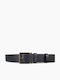 Men's Belt Leather Blue