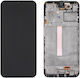 Samsung Screen with Touch Mechanism and Frame for Samsung A25 5G (Black)
