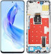 Οθόνη με Μηχανισμό Αφής και Πλαίσιο για Honor 90 Lite 5G (Μπλε)